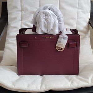 Michael Kors Rayne Medium Saffiano Leather Satchel